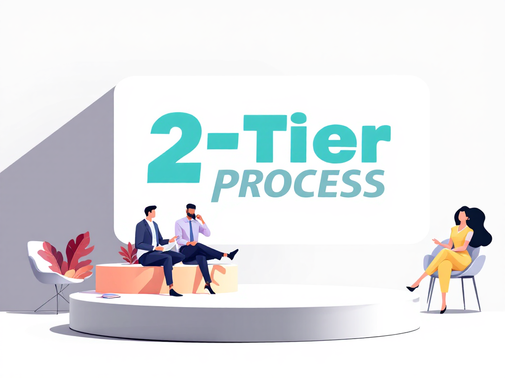 What is a 2-Tier Interview Process?. Learn about the 2-tier interview process, its benefits, applica...