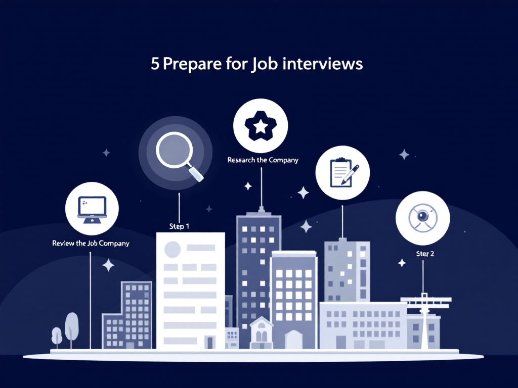 How to Prepare for Job Interviews: 5 Key Steps. Learn how to prepare effectively for job interviews ...