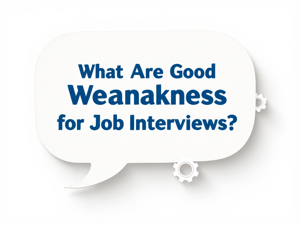 What Are Good Weaknesses for Job Interviews?. Learn how to present weaknesses effectively in job int...