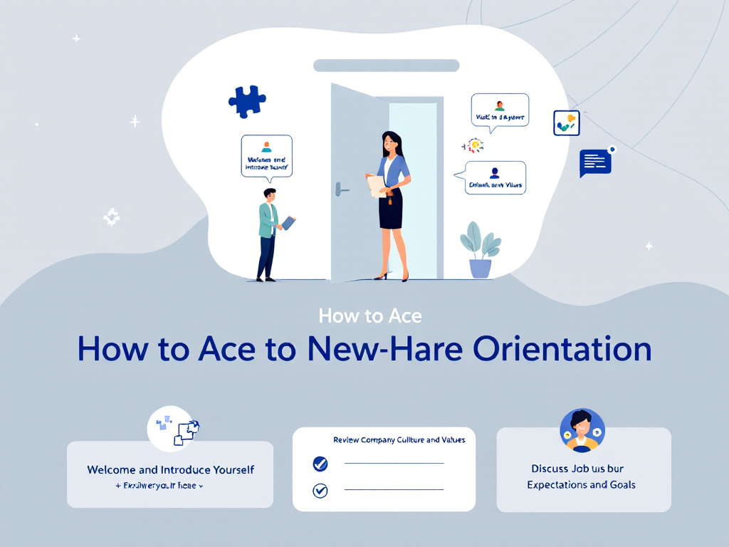 How to Ace New Hire Orientation. Explore key concepts, best practices, and interview tips for effect...